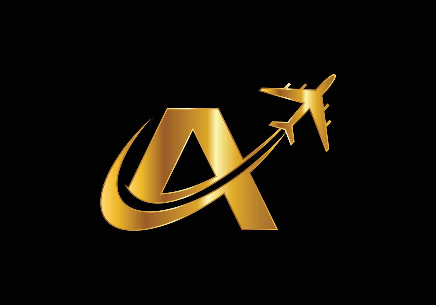 ícones de viagens. sinal de logotipo de aviação, símbolo voador. ícone de voo vetor