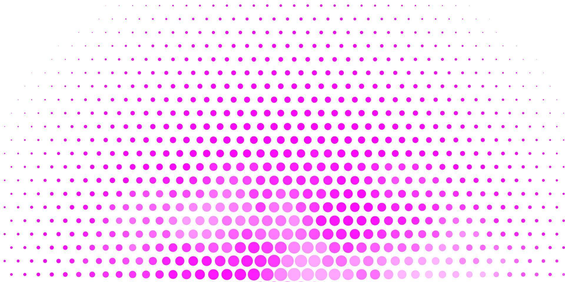 modelo de vetor roxo claro com círculos.