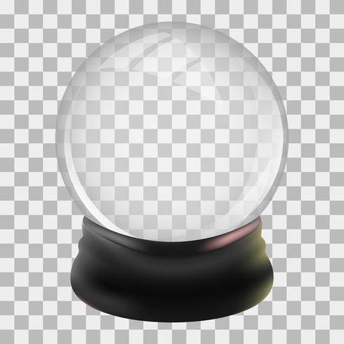 Modelo de design de snowglobe vetor