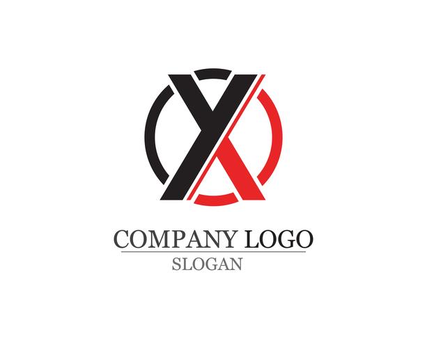 X letra logotipo modelo vector design de ícone app