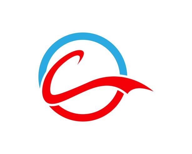 Letra C Logo Template Design Vector