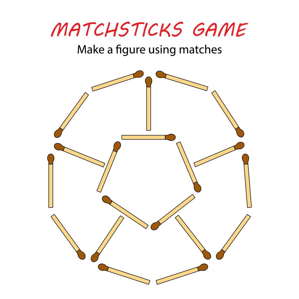 Jogo de quebra-cabeça com palitos de fósforo Brinquedos de madeira, jogo de  tabuleiro de geometria de matemática DIY Pensamento criativo Jogo de lógica  de treinamento Brinquedos educativos para crianças - Temu Portugal