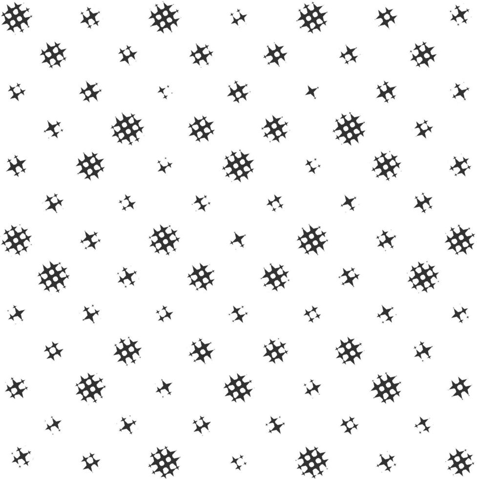 padrão abstrato sem costura com pontos pretos vetor