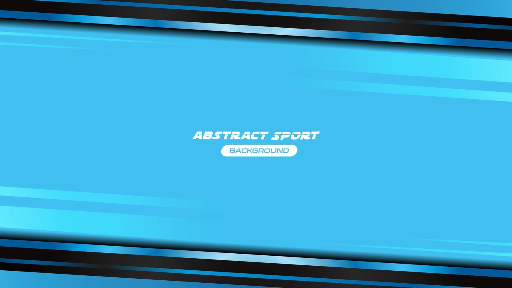 fundo abstrato do esporte. ilustração vetorial de fundo de conceito de inovação tecnológica de design preto azul abstrato para esportes ou jogos vetor