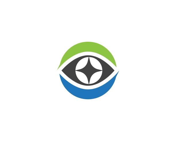 Logotipo do olho vetor