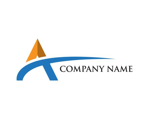 Um ícone de vetor de modelo de negócios de logotipo
