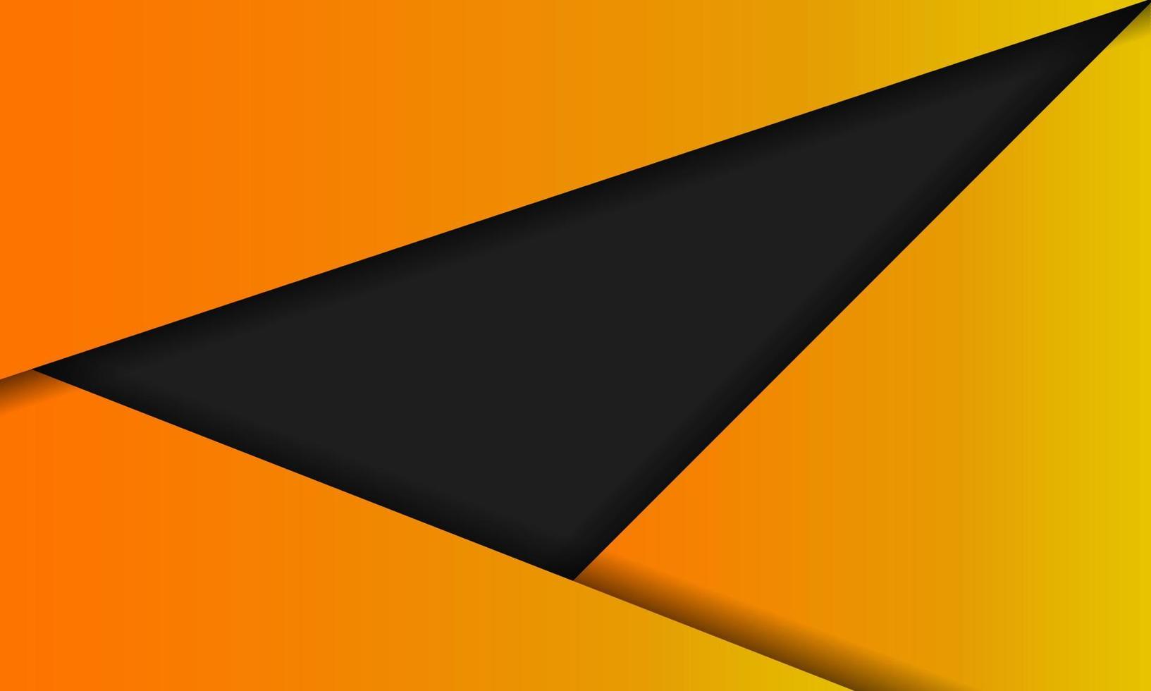 fundo simples abstrato amarelo laranja de gradação vetor