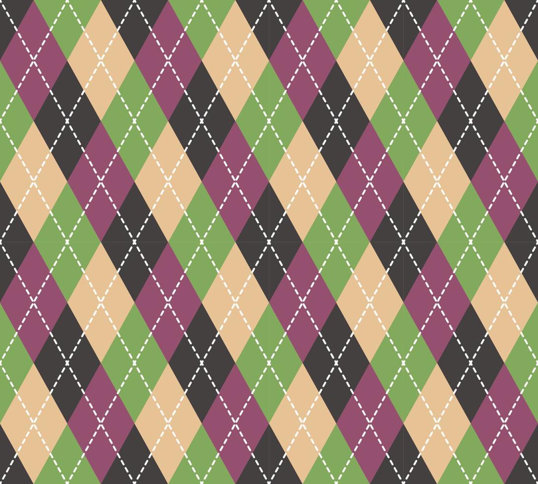 vetor padrão argyle projeta tradicional, fundo de textura de tecido