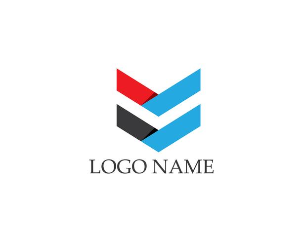 Modelo de vetor de logotipo de flechas de negócios