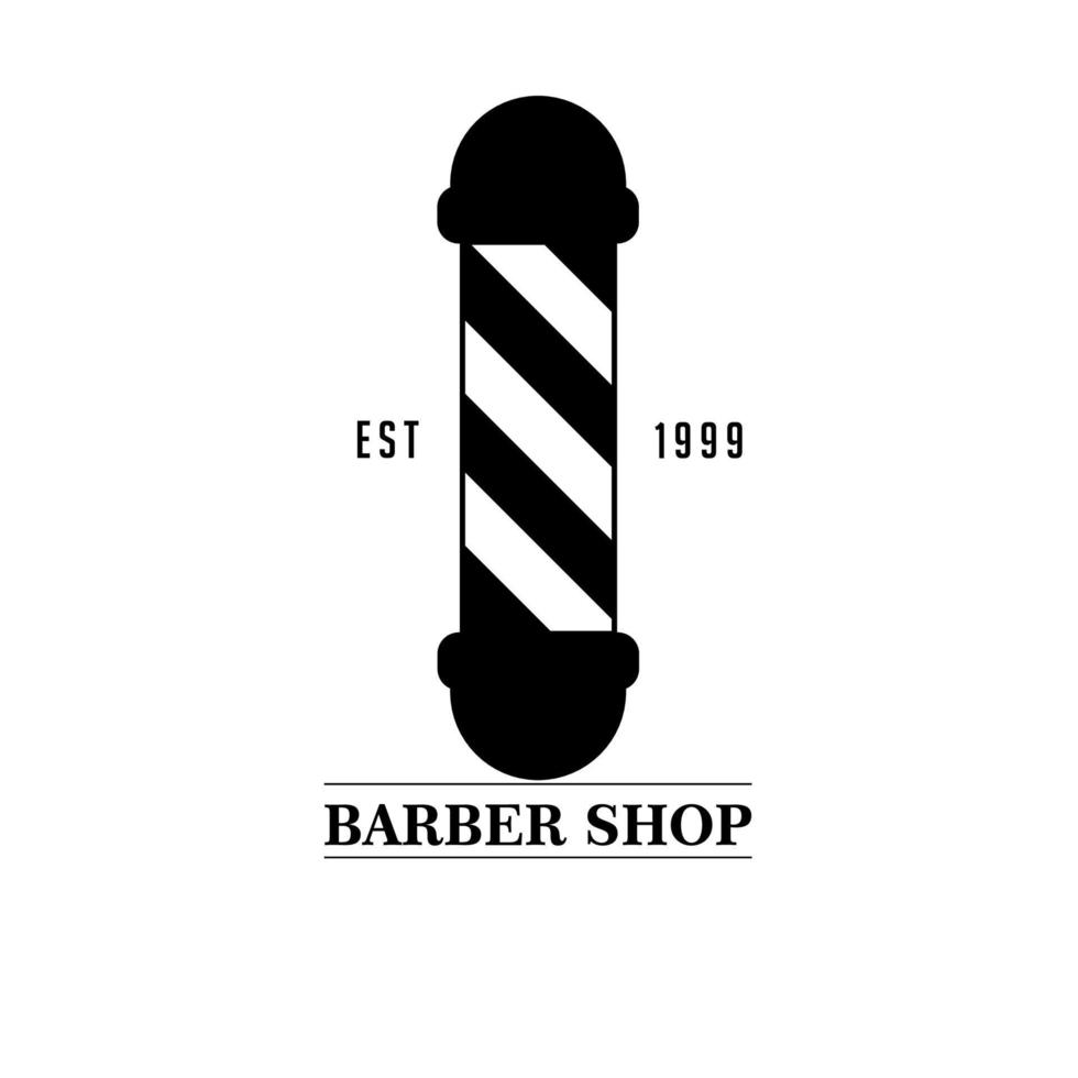 barbearia logo.emblems,etiquetas,emblemas,logos.ilustração vetorial vetor