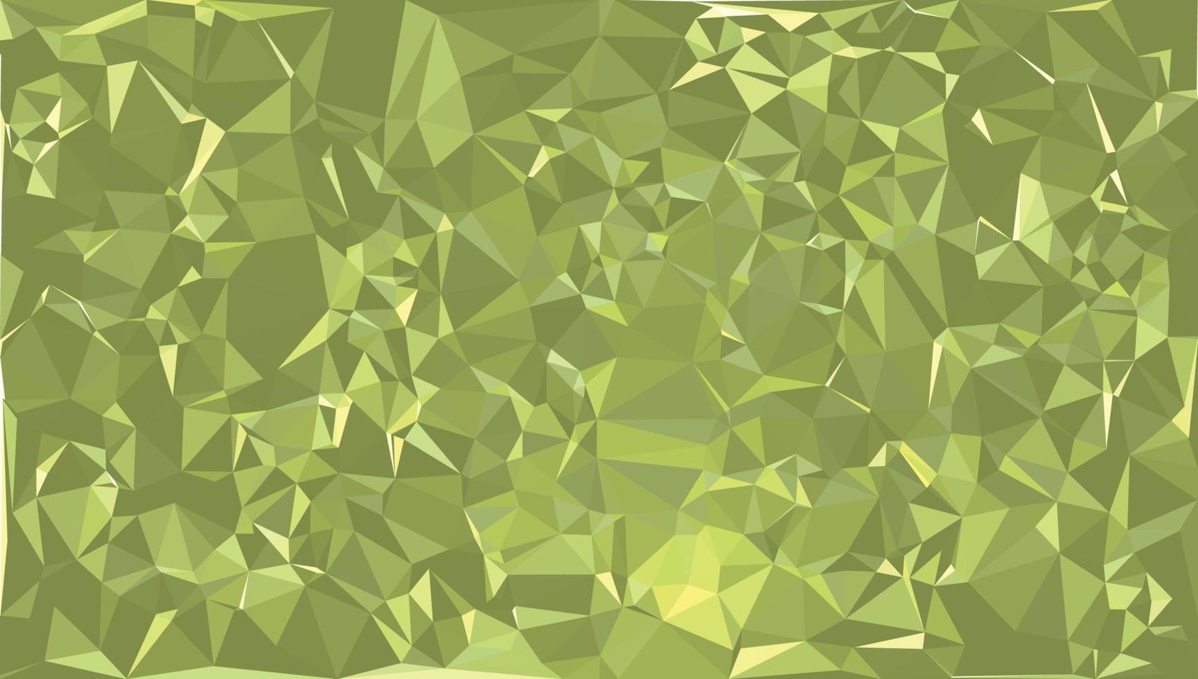 fundo de forma abstrata triângulo verde. abstrato de triângulos, desenho vetorial. vetor