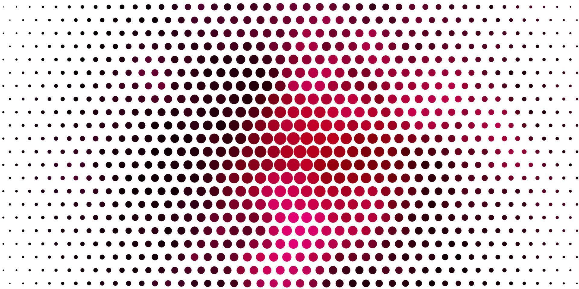 fundo vector rosa claro com círculos.