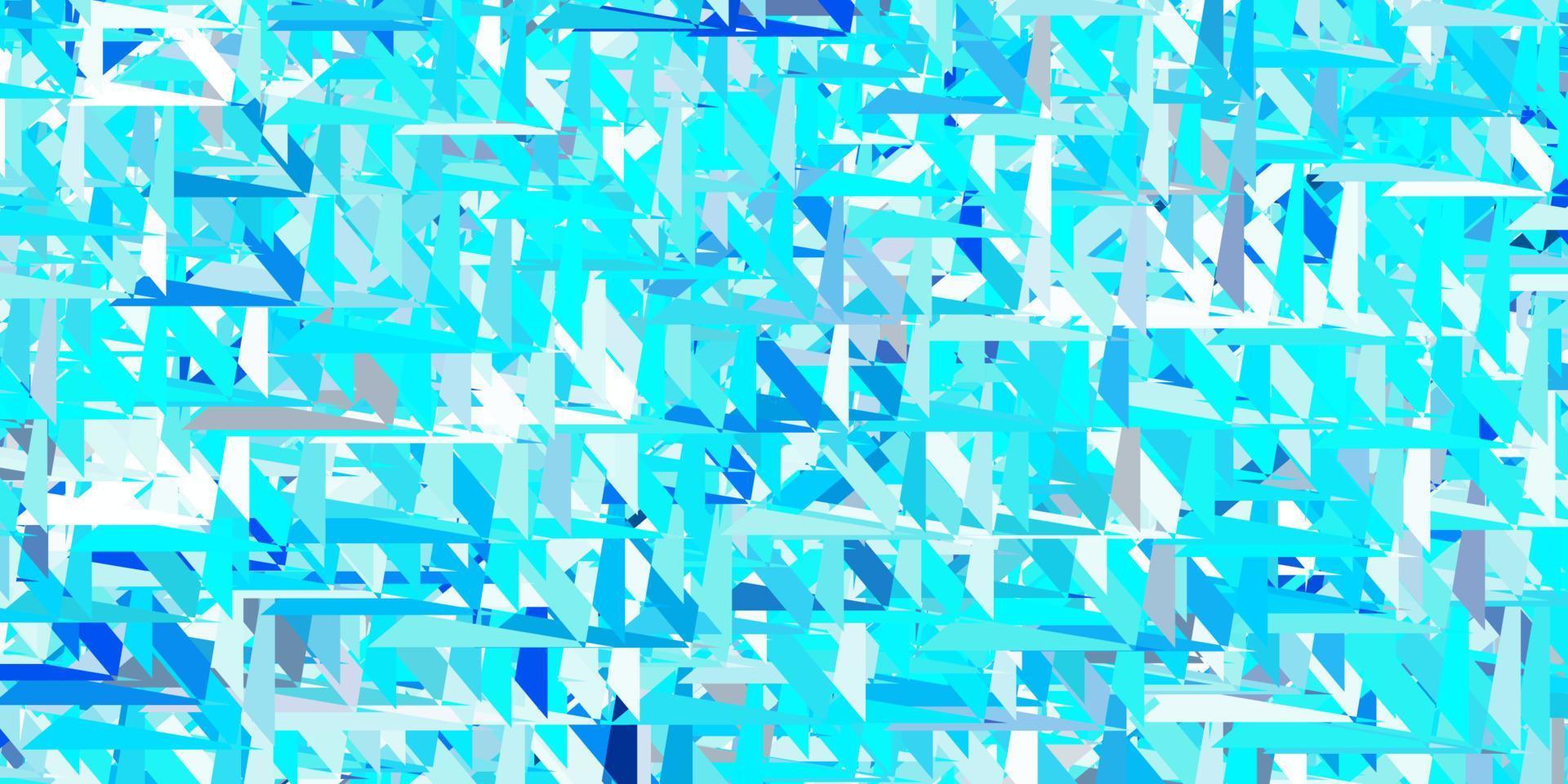 padrão de vetor azul claro com formas poligonais.