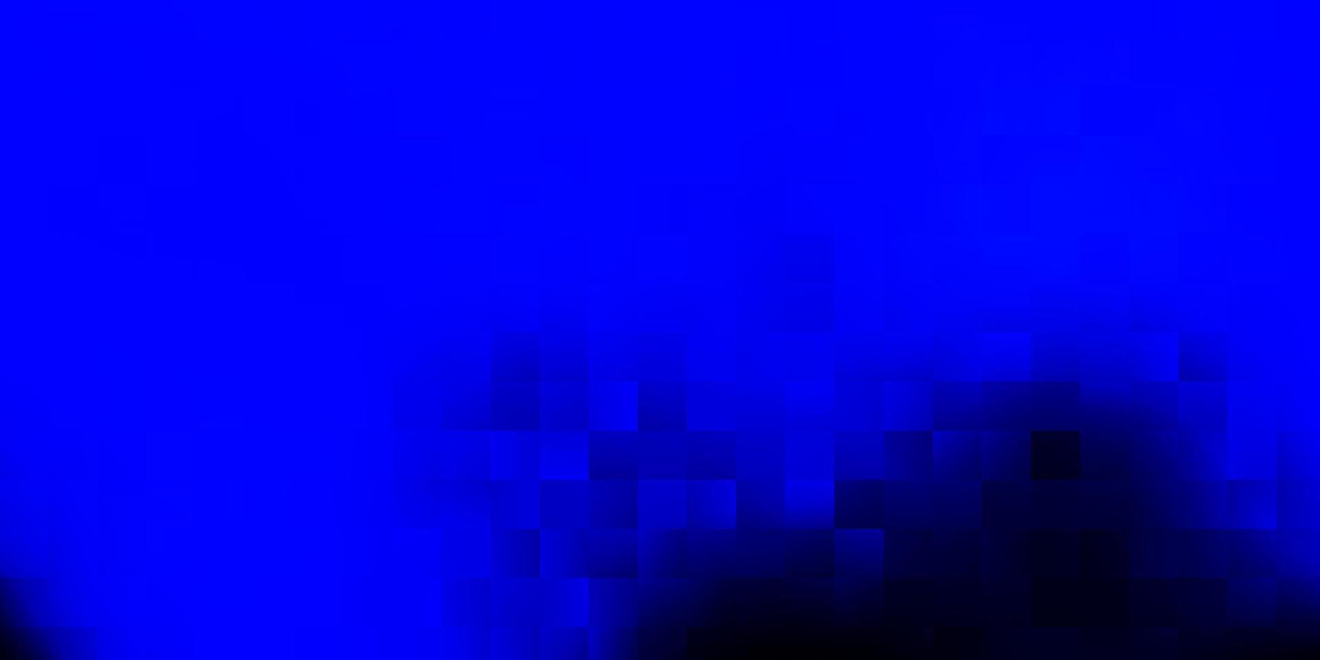 capa de vetor azul escuro em estilo quadrado.