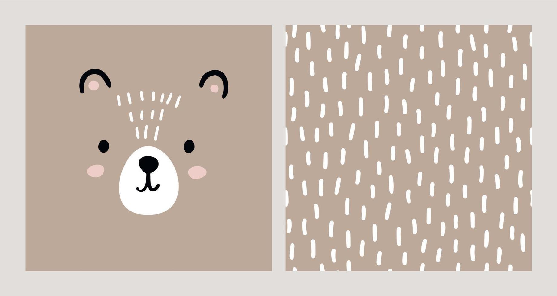 Pandas bebê fofo. brinque a coleção engraçada dos caráteres do cartazes  para a parede • posters fundo, simples, desenho