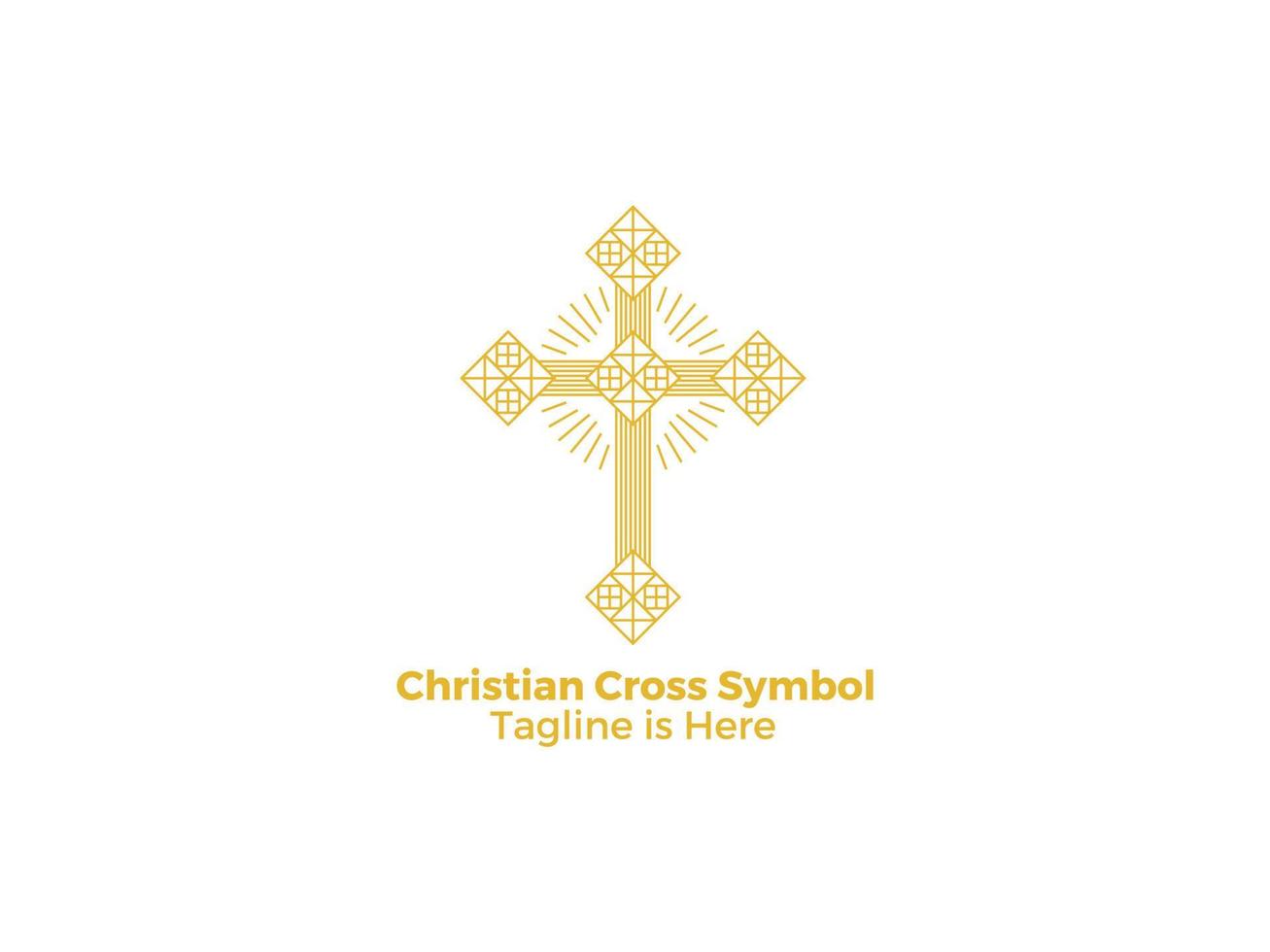cruz símbolos cristãos catolicismo religião paz jesus vetor grátis