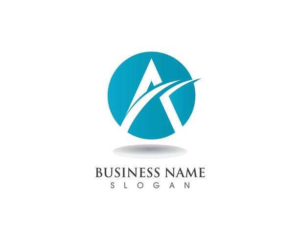 Um logotipo e um vetor de negócios de símbolo