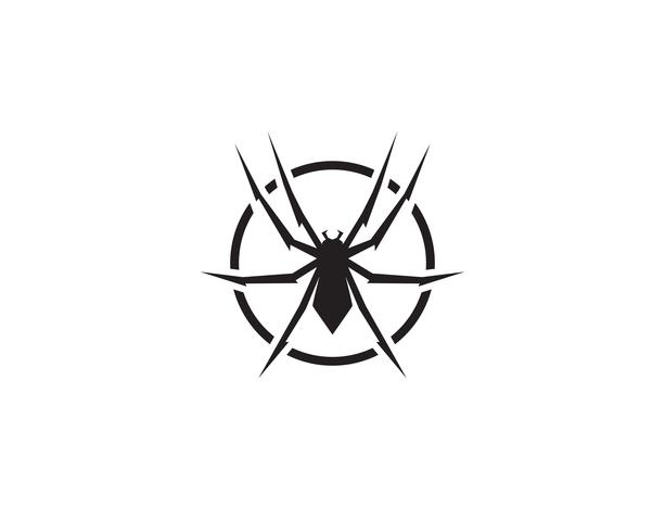 Ilustrações de vetor de logotipo de aranha