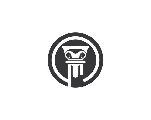 logotipo da lei vector