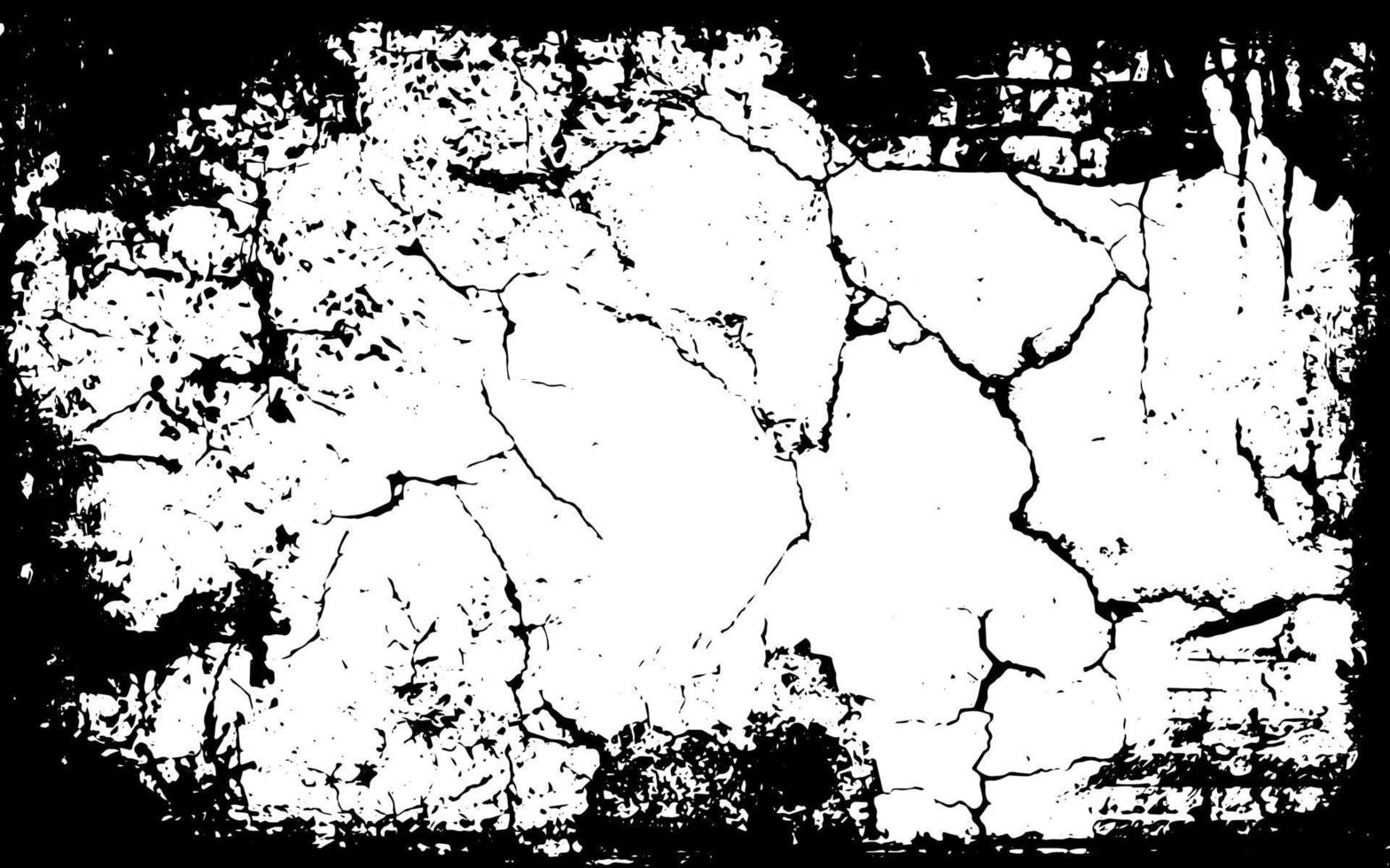 fundo de textura de vetor de fronteira de grunge. sobreposição de quadro abstrato. pano de fundo sujo e danificado.