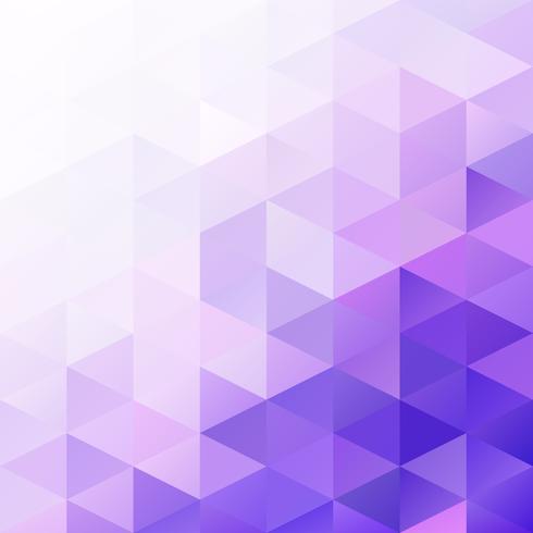 Fundo de mosaico de grade roxo, modelos de Design criativo vetor