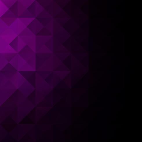 Fundo de mosaico de grade roxo, modelos de Design criativo vetor