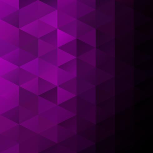 Fundo de mosaico de grade roxo, modelos de Design criativo vetor