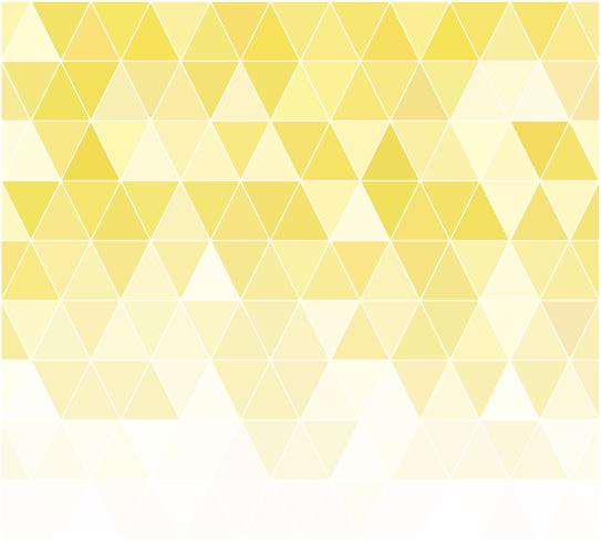 Fundo de mosaico de grade amarelo, modelos de Design criativo vetor