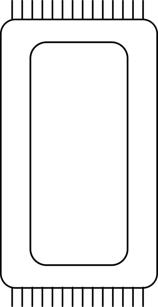 gráfico de ilustração vetorial de sajdah vetor