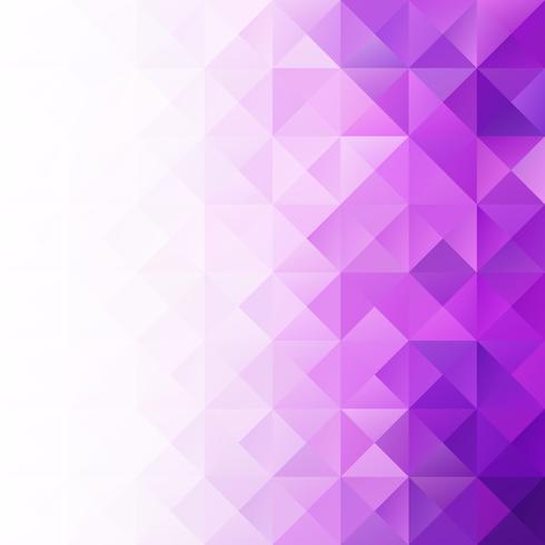 Fundo de mosaico de grade roxo, modelos de Design criativo vetor