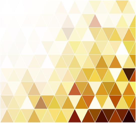 Fundo de mosaico de grade amarelo, modelos de Design criativo vetor