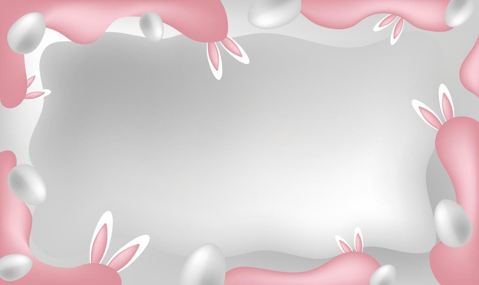 feliz ovo de páscoa coelho coelho fundo logotipo ícone vetor papel de parede vetor de modelo de cartaz de arte plana
