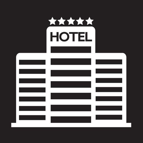 Cinco Estrelas Hotel Icon vetor