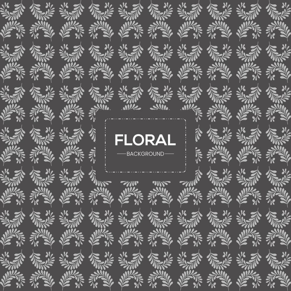 design gráfico de fundo floral vetor geométrico de folha.
