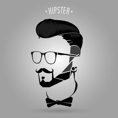 símbolo de tendência hipster vetor