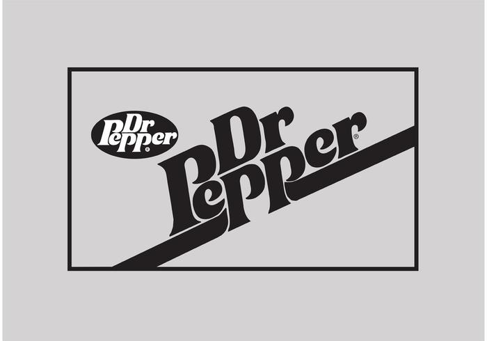 Logotipo Dr Pepper vetor