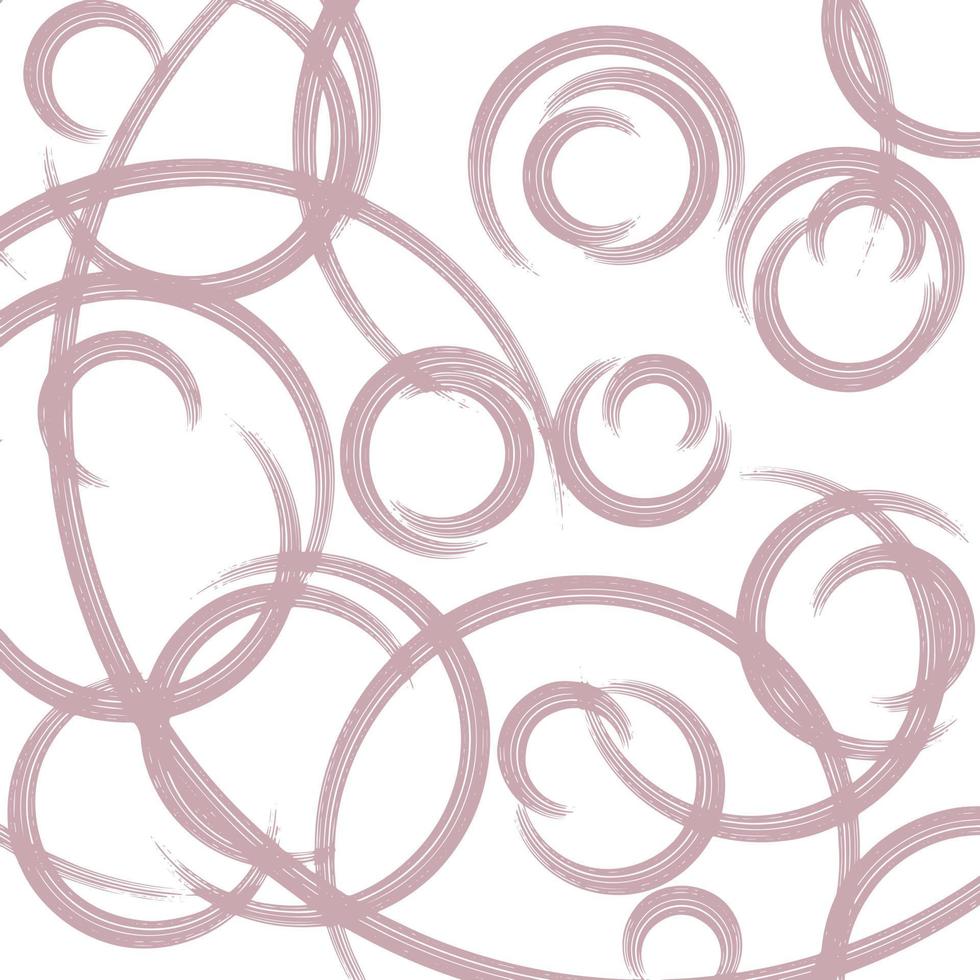 formas abstratas de textura vetorial de círculos para criar sua própria arte. padrão de doodle de figura de círculo desenhado à mão. vetor moderno abstrato na moda.