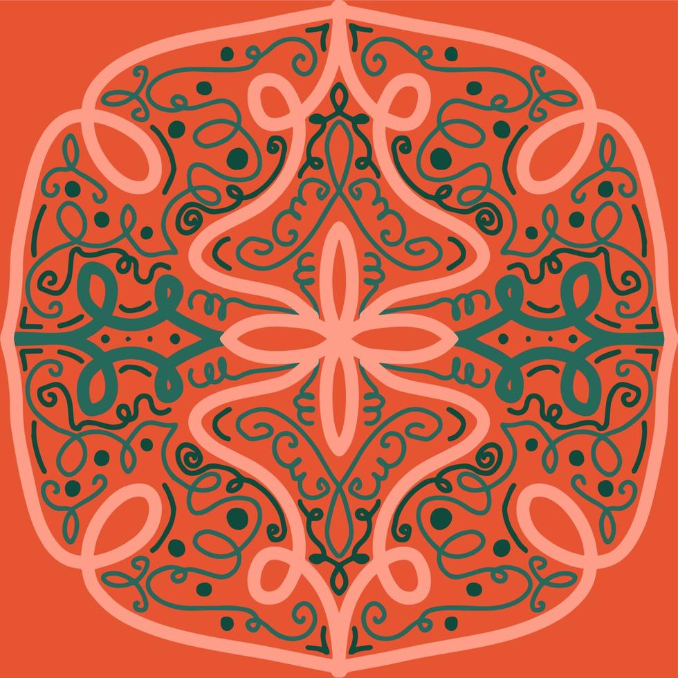 telha cerâmica em estilo de patchwork vector origens étnicas