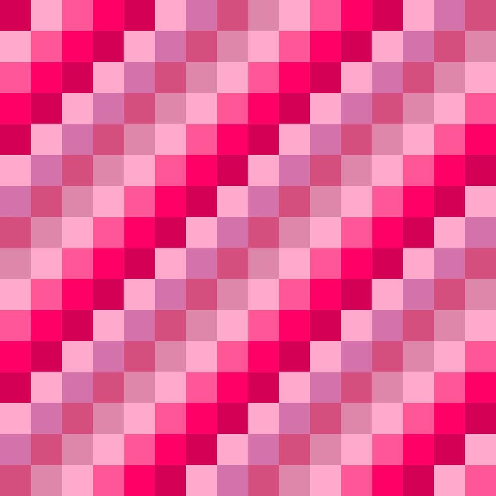 design vetorial sem costura, de sombra diagonal rosa a vermelho de caixas retangulares. para uso como papel, tecido, impressão têxtil industrial. vetor