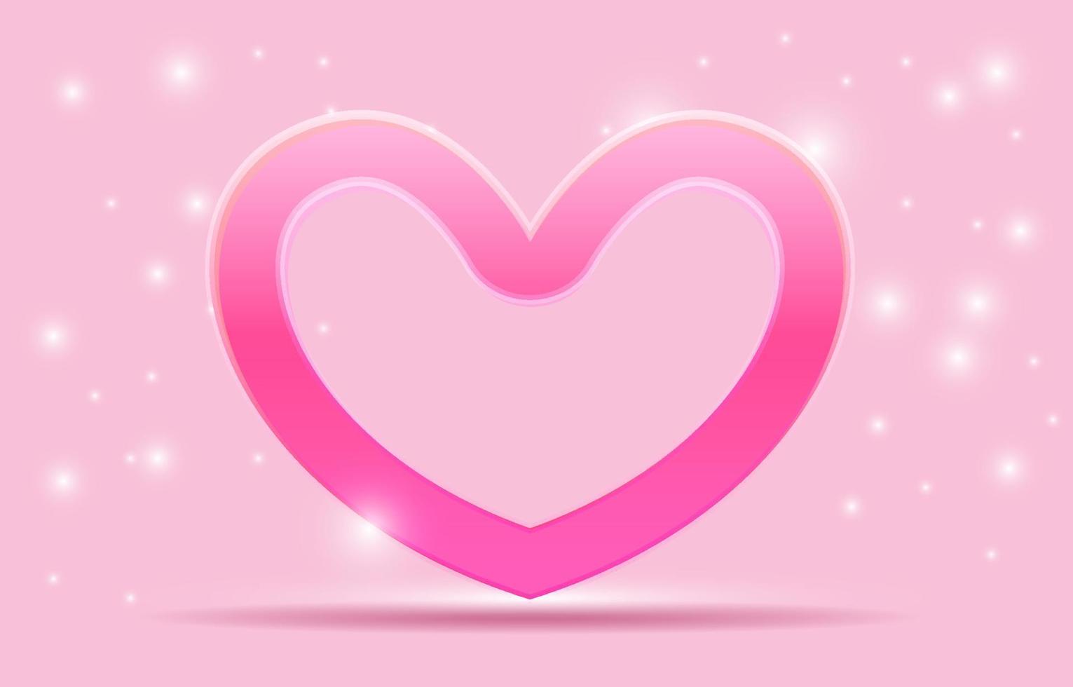 palco rosa para colocação de produtos. pódio de cilindro vazio. conceito de amor ou dia dos namorados. doce fundo rosa decorado com corações, caixas de presente e sacolas de compras. projetado para plano de fundo, banner vetor