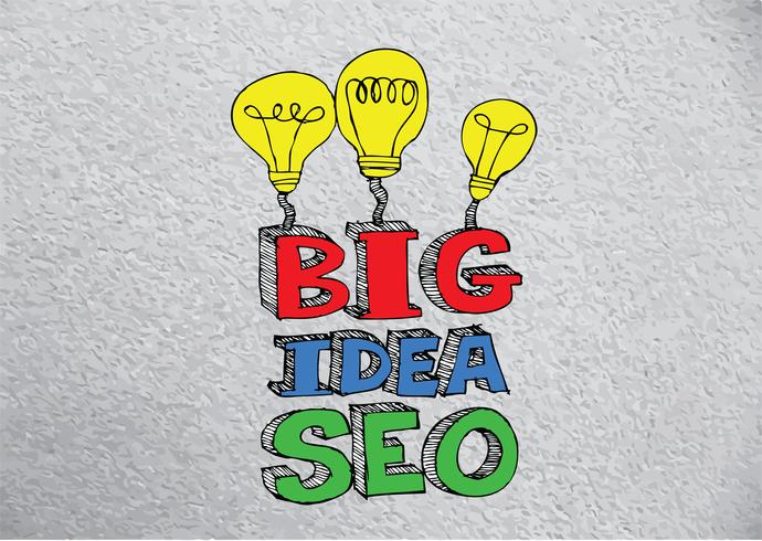 seo idea search engine optimization vetor