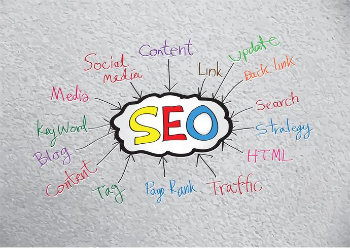 seo idea search engine optimization vetor