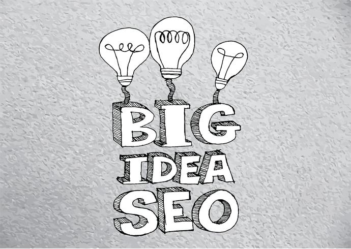 seo idea search engine optimization vetor