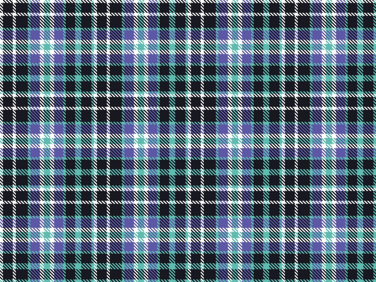 vetor de búfalo de padrão xadrez tartan, papel de parede de fundo de tecido