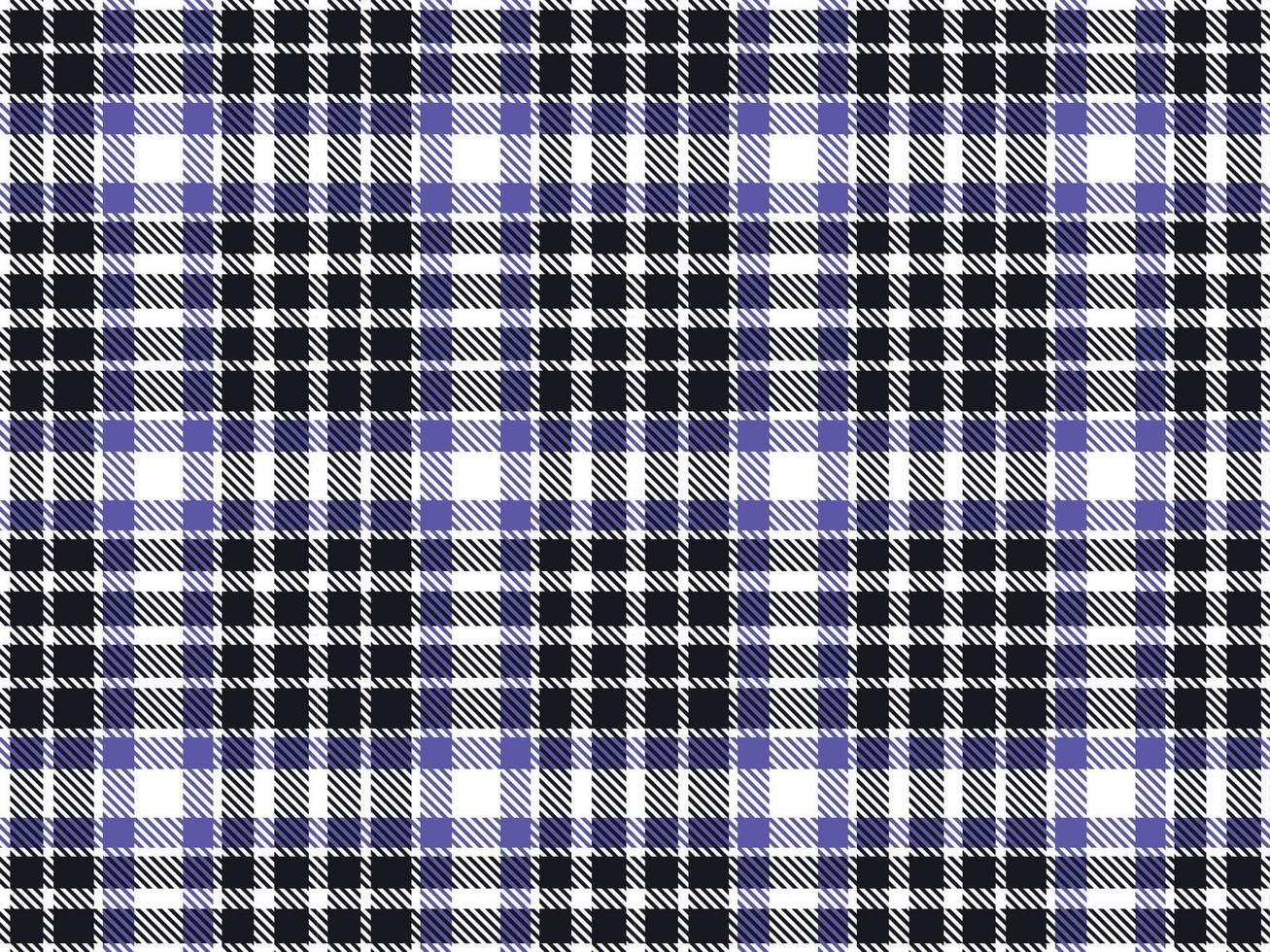 vetor de búfalo de padrão xadrez tartan, papel de parede de fundo de tecido