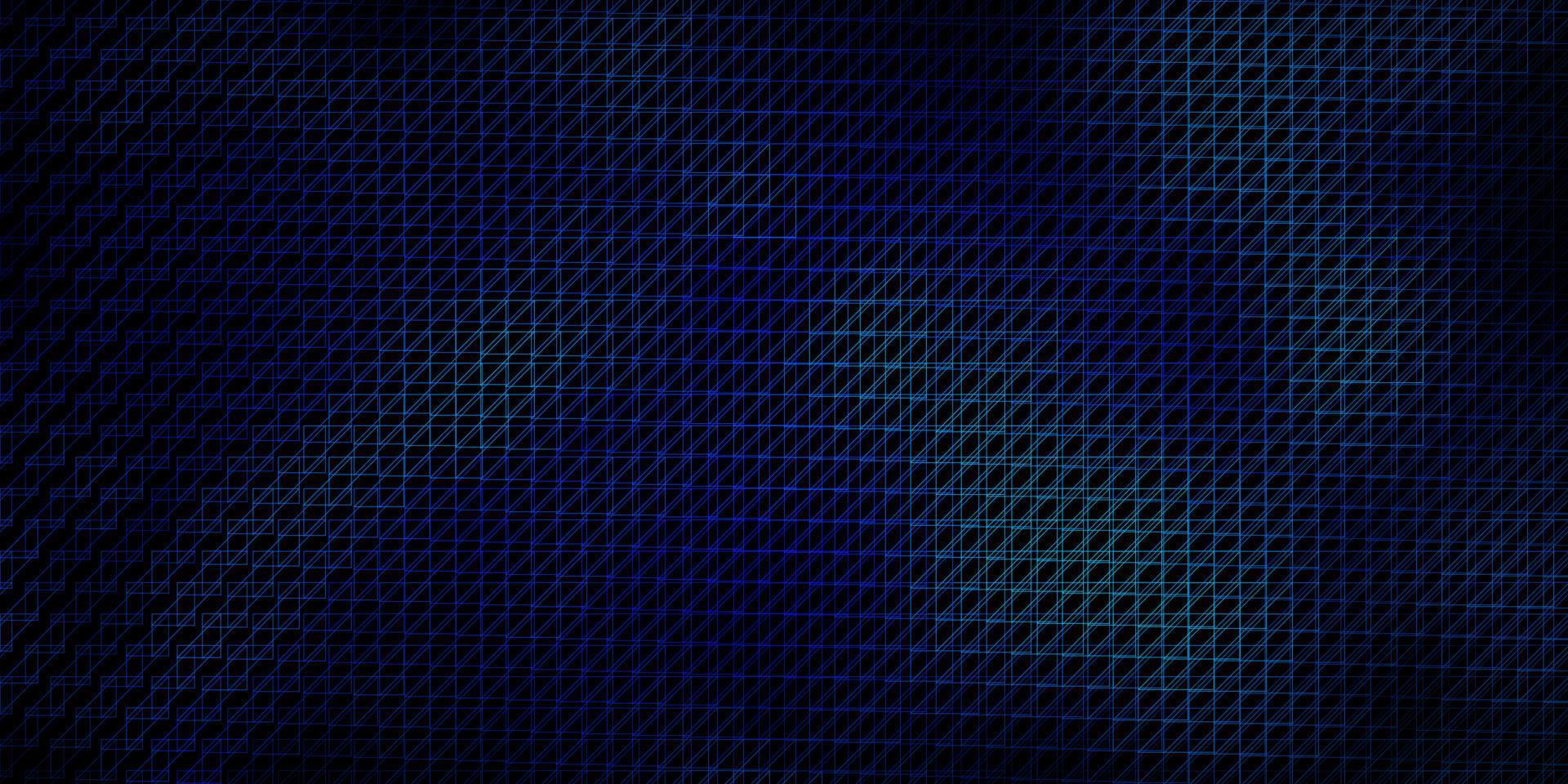 pano de fundo vector azul escuro com linhas.