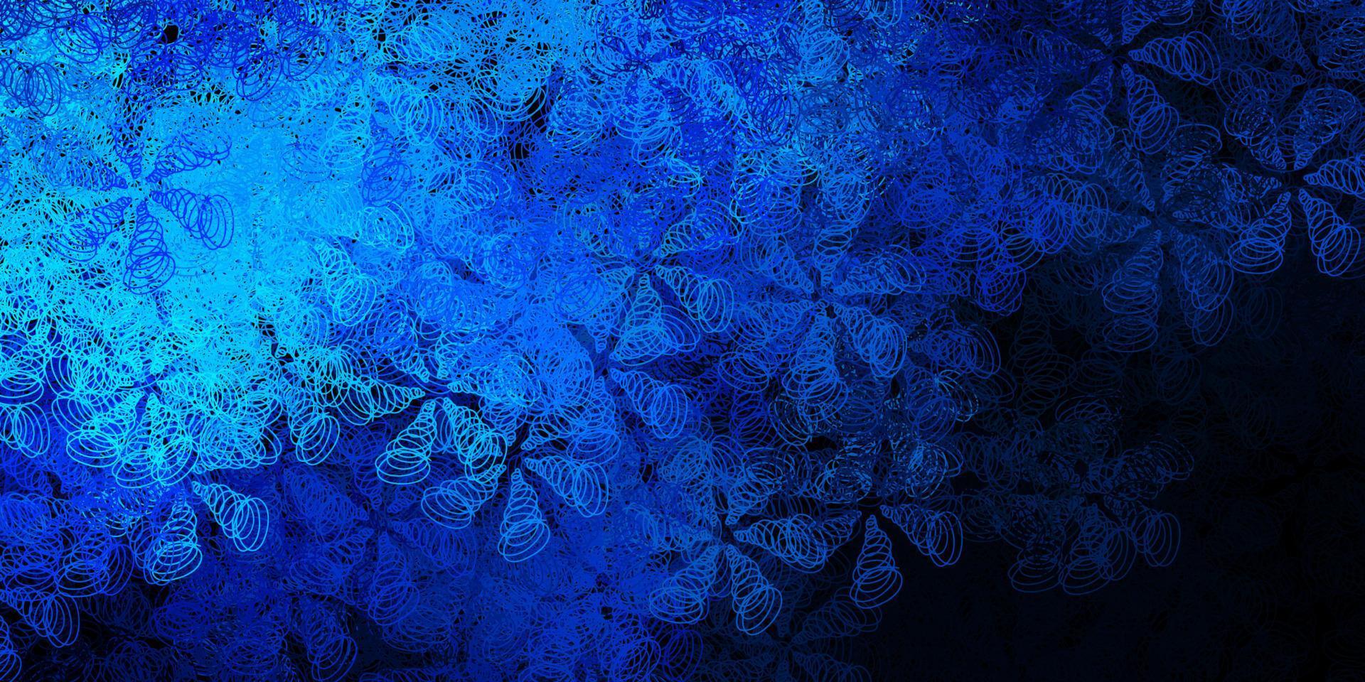 fundo vector azul escuro com bolhas.