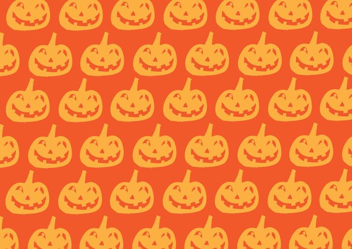 Fundo de abóbora de Halloween vetor