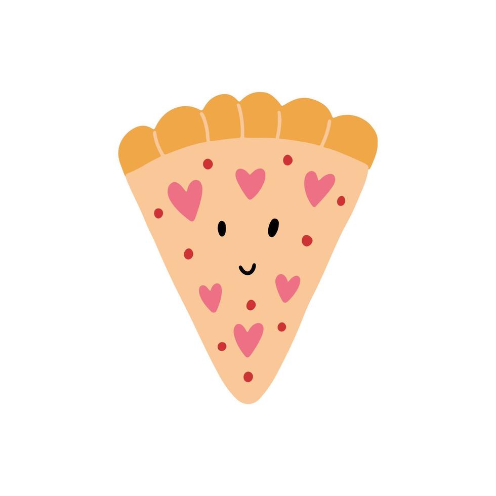 pizza apaixonada vetor