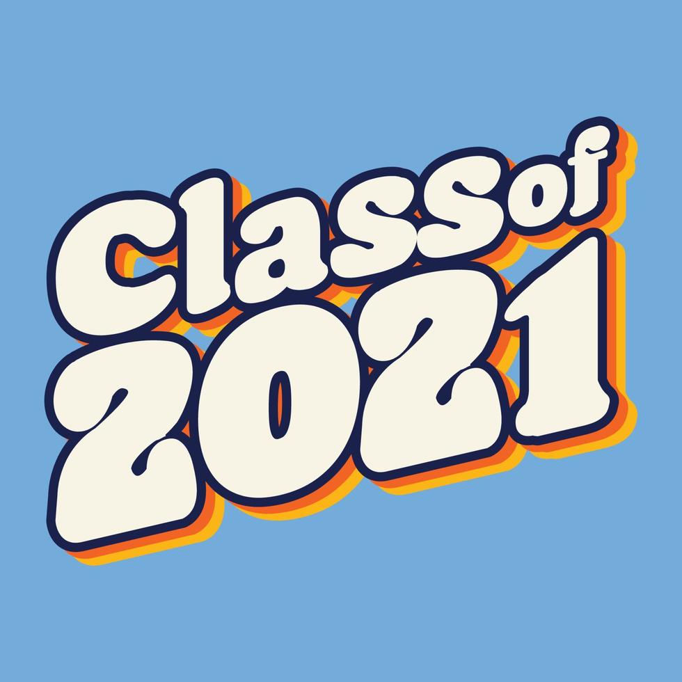 classe de 2022 vetor, design de camiseta vetor